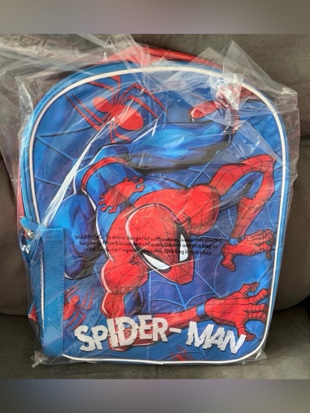 Spider-Man Marvel Backpack Full Size New